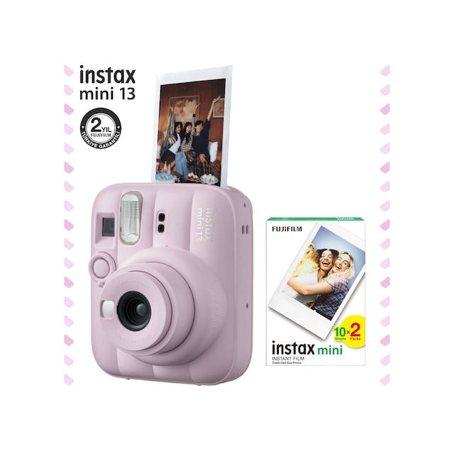 Instax Mini 13 Fotoğraf Makinesi + 20'li Mini Film