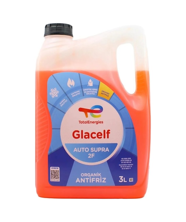 Total Glacelf Auto Supra Organic Antifriz - 3 Litre