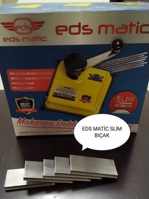Eds Slim Makinesi Çelik Ürün Kesme Bıçağı Lisinya