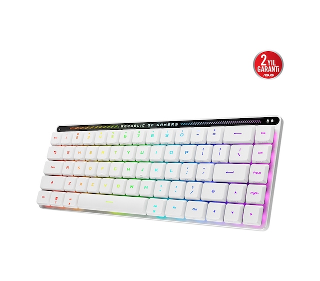 Asus Rog Falchion RX TR CKCKASU0030 Low Profile Red Switch Rgb Kablosuz Klavye