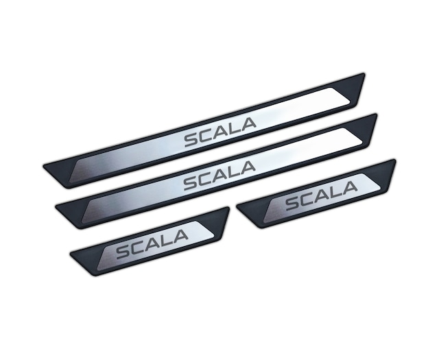 Skoda Scala Kapı Eşik Koruması 4 Parça