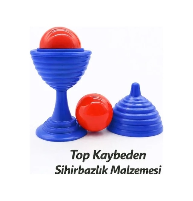 Eğlenceli Mavi Sihirli Kupa Top Kaybetme Oyunu 7 Cm