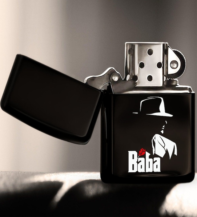 Bk Home Godfather Baba Tasarımlı Renkli Baskılı Benzinli Siyah Me N11.268