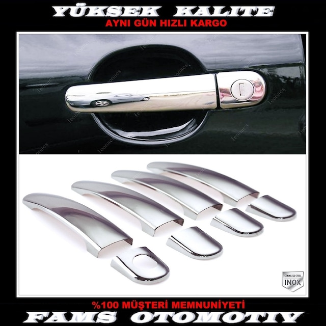 Vw Golf 4 Krom Kapı Kolu 4 Kapı 1998-2004 Arası P.Çelik