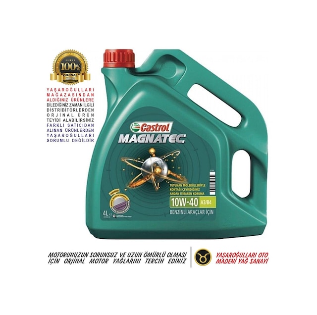 Castrol Magnatec 10W40 4Lt. Benzin+Lpg 7697817285120