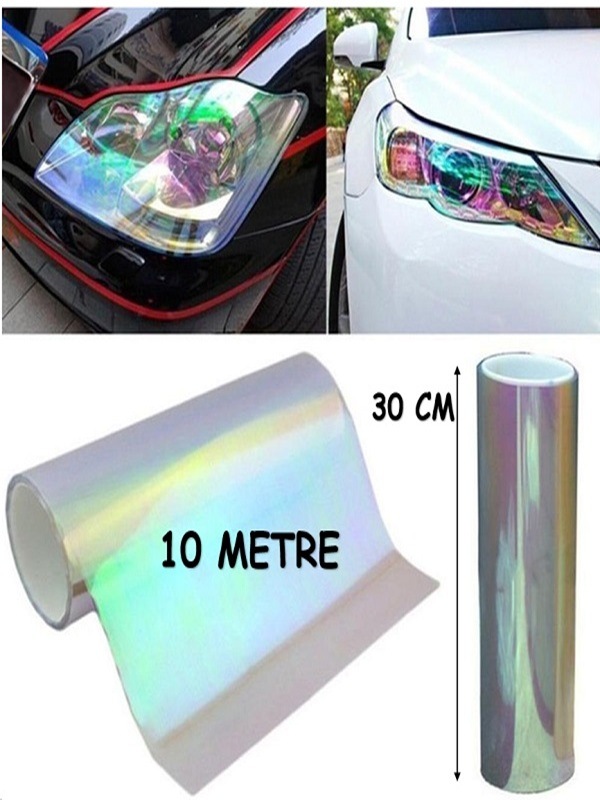Far Stop Filmi Far Folyosu Bukalemun Renk Far Çizik Koruma Folyosu 30 Cm X 10 Metre
