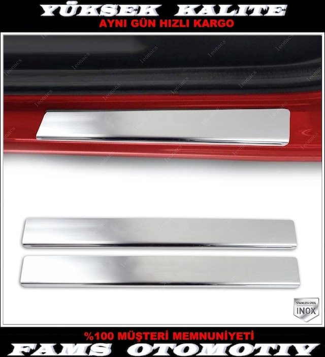 Peugeot Rcz Krom Kapı Eşik Koruması 2 Kapı 2010 Üzeri P. Çelik