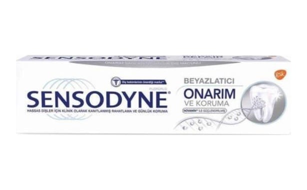 Sensodyne Diş Macunu Beyazlatıcı Onarım Ve Koruma 75 ML