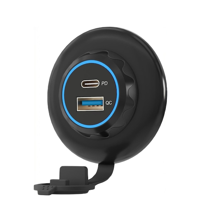 Usb Car Charger - Ucc-303 Qc Pd