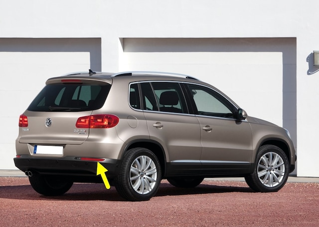 VW Tiguan 2012-15 Sağ Arka Tampon Reflektörü Kedi Gözü 5N0945106