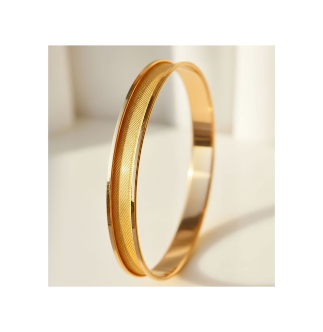 10 Gr Gram Trabzon Desenli Hasır Ters Şarnel Bilezik 22 Ayar Altın Yatırımlık İşçiliksiz