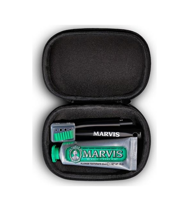 Marvis Classic Strong Mint 25 Ml Diş Macunu+diş Fırçası Seyahat Seti