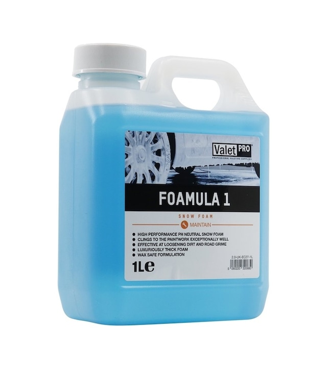 Valet Pro Foamula 1 Ph Nötr Yıkama Köpüğü 1Lt.