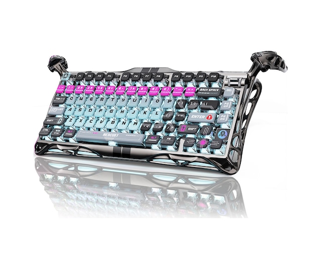 Gravastar Mercury V75 Pro He Hall Effect Manyetik Switch Gaming Klavye, Hot-swappable, Rapid Trigger