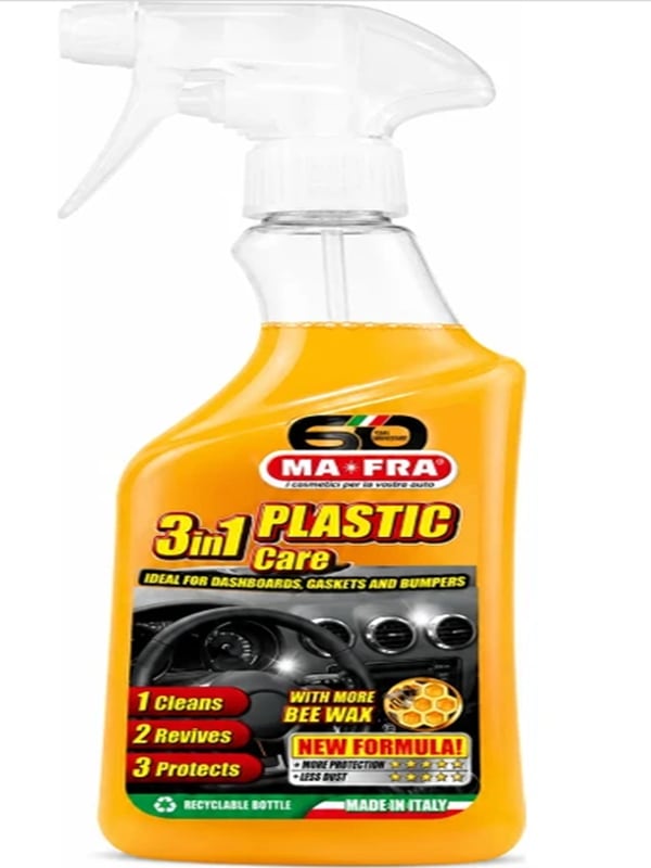 Mafra 3in1 Plastic Care 500 Ml Plastik Yenileyici Ve Koruyucu Sprey