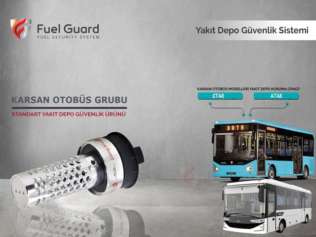 Karsan Star Otobüs Yakıt Depo Koruma Cihazı