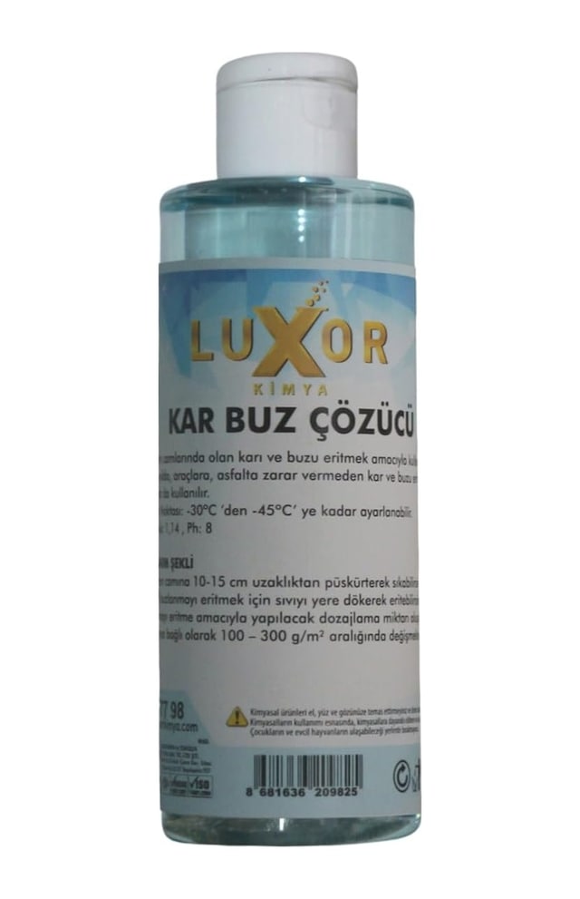 Tr Kar Buz Çözücü, 200 Ml, Ön Cam Buz Çözücü Lkkbç200 Diğer