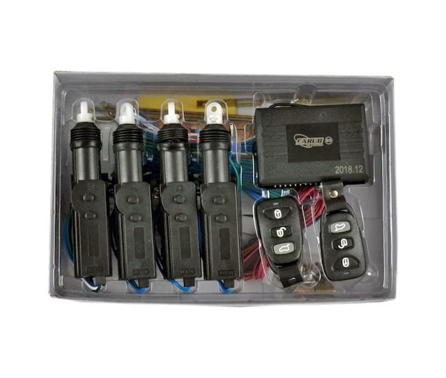 Carub 12V Merkezi Kilit Siyah Kemerli Kumandalı BR4600469