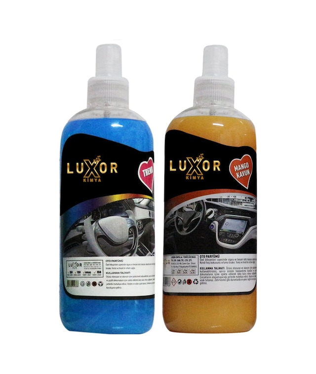 Luxor Kimya Mango Kavun + Trend Oto Parfümü 2 x 400 ML
