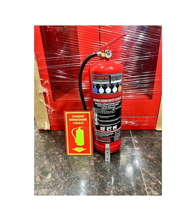 Yangın 6 Kg Kkt Tozlu 55766 On Line Yangın Söndürme Cihazı ,yangın Söndürme Tüpü , Yangın - 921879837