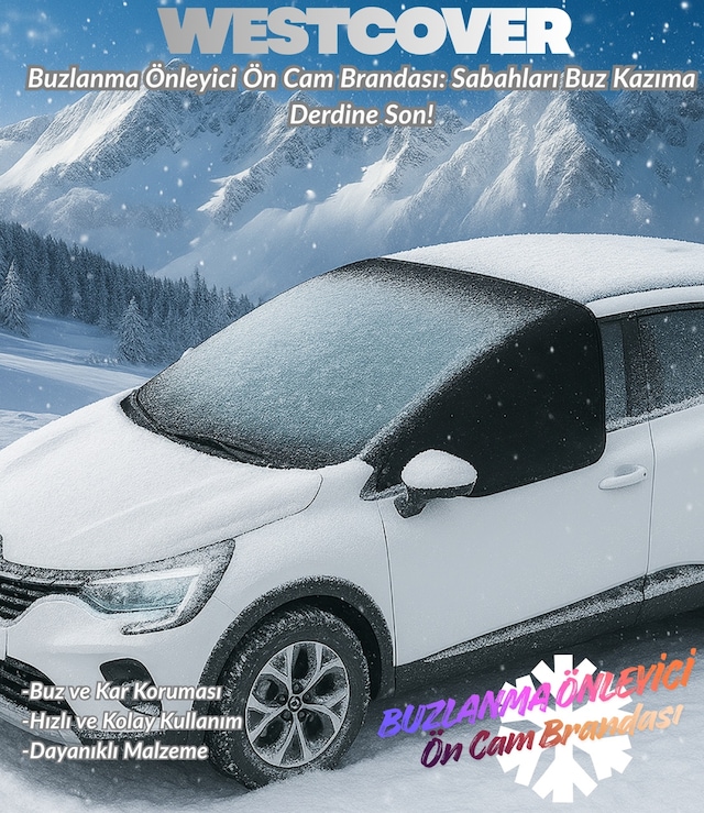 Hyundai Grandeur Siyah Kar-buzlanma Önleyici Ön Cam Brandası,örtüsü