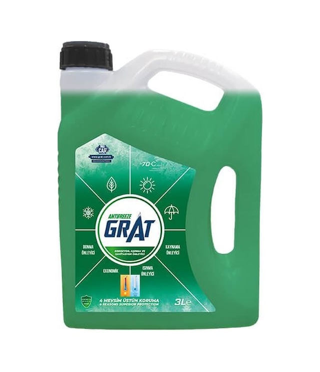 Premıum Yesıl Serı 3 Lt Yesıl % 50 -- -35 C / %33 -70 C Konsantre Antıfrız Grt-821600
