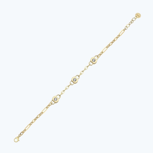 Altınbaş Altın Kilit Zincir Bileklik Abl0174-y-25295 Çok Renkli
