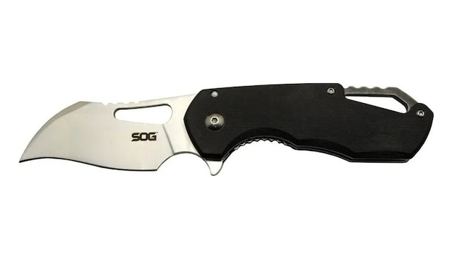 Solgern Sog İsonzo 1396bk Siyah Kamp Çakı 18cm - Yarı Otomatik, Kemerlikli