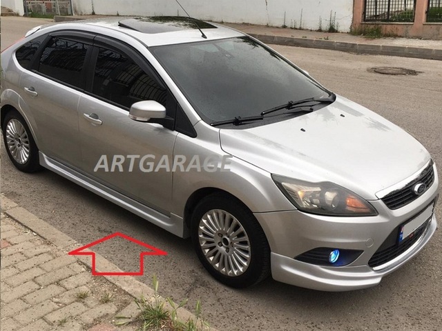 Focus 2-2.5 Sedan-hb Uyumlu Marşpiyel Takımı-boyasız-fiberglass