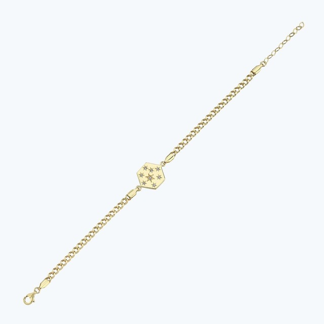 Altınbaş Altın Yıldız Zincir Bileklik Abl0123-y-25825 Çok Renkli