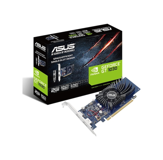 Asus NVIDIA GeForce GT 1030 LP GT1030-2G-BRK 2 GB GDDR5 64 Bit Ekran Kartı