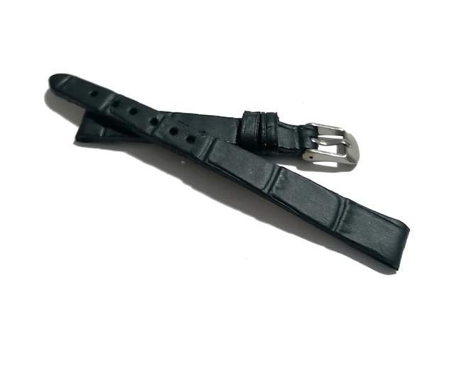 Fado&her Saate Uyumlu Hakiki Bayan Deri Saat Kordonu Lazivert 10 Mm 421 Mavi