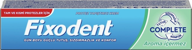 Fıxodent Complete Diş Protez Yapıştırıcı Krem 47g