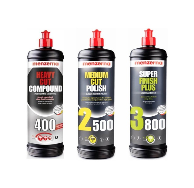 Menzerna 400 2500 3800 1 Litre Boya Koruma Seti