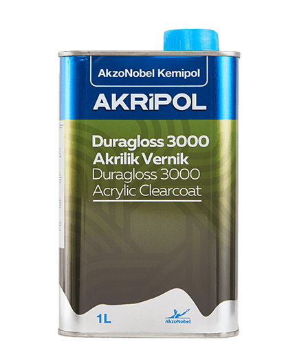 Akripol 2k Akrilik Duragloss 3000 Vernik 5 Litre