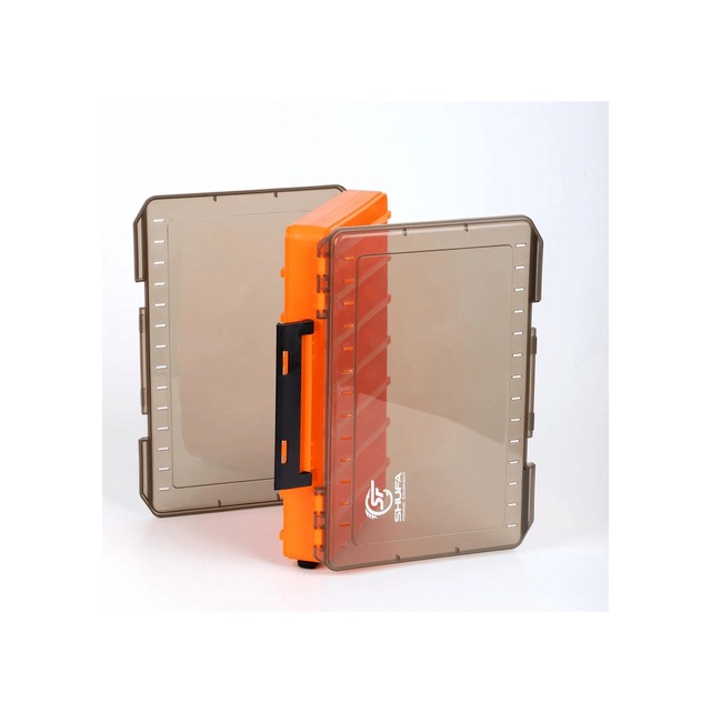 Shufa Lure Box Çift Taraflı Kutu 105mm - Turuncu Plasticbox F04 Xs