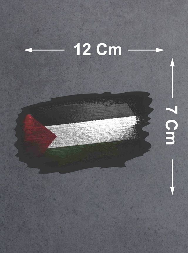 Özgür Filistin Sticker - Free Palestine - Sticker - Araba Oto Motosiklet Karavan Sticker - 02510 12X7 Cm