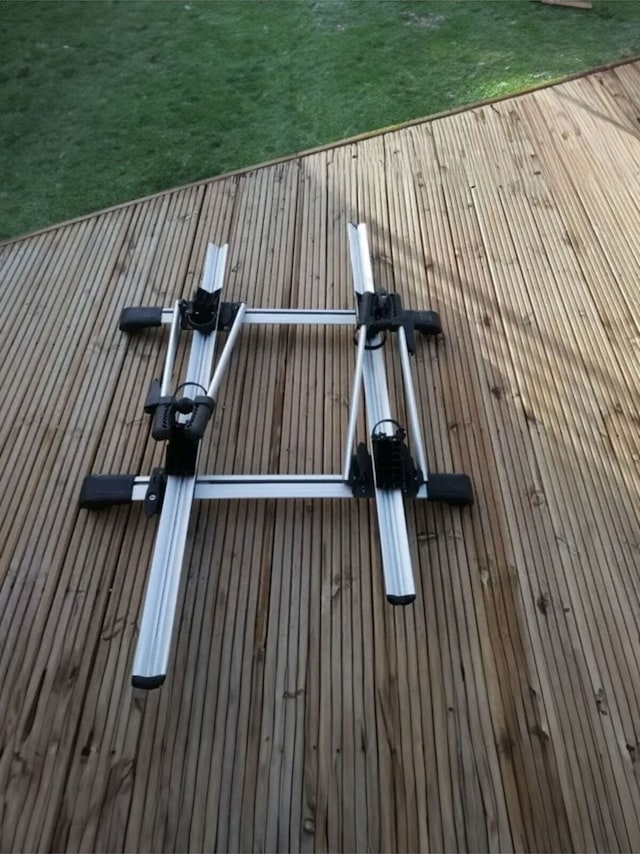 Infınıtı Qx70 S51 2013-sonrası Trx1 Tavan Barı & Bisiklet Taşıma Paketi Gri