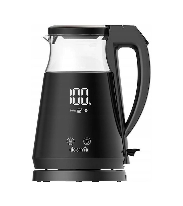 Deerma Sh90w 1,7lt Dijital Isı Ayarlı Cam Kettle Su Isıtıcı Sku: Zeus8690010537607