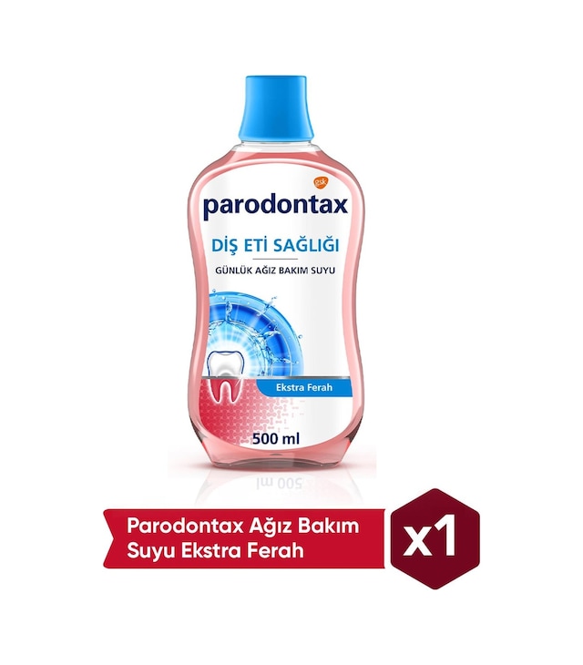 Parodontax Ekstra Ferah Ağız Bakım Suyu 500 ML