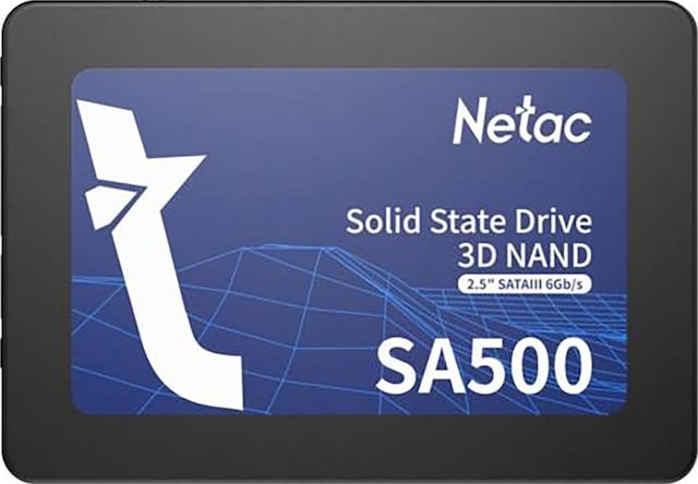 Netac SA500 2.5" 512GB SATA III 2.5" Okuma 520 MB/s Yazma 450 MB/s