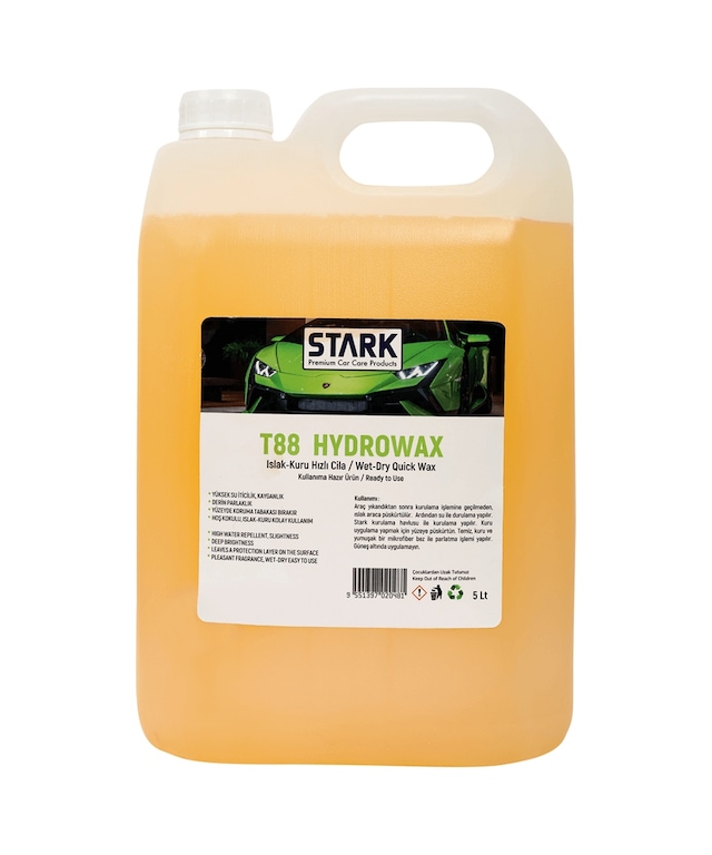 Stark T88 HydroWax Islak-Kuru Hızlı Cila 5 Lt