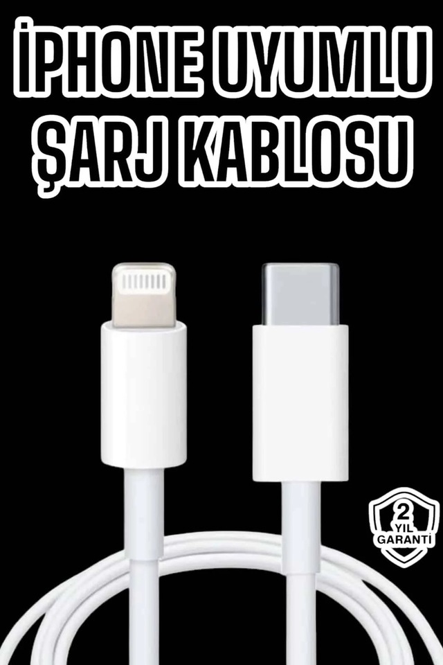Ers Iphone Tüm Modellerle Uyumlu Hızlı Şarj Kablosu İos 30w