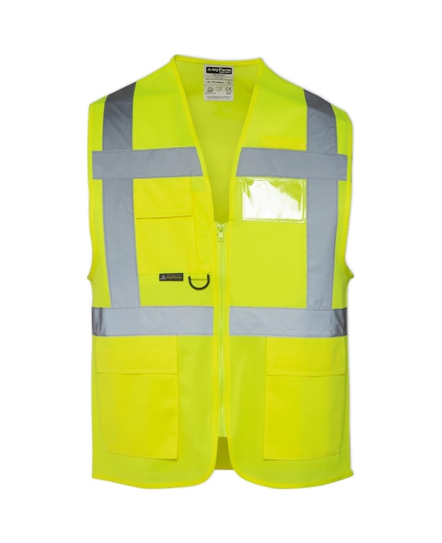 Olympus Hıgh Vıs Warnıng Vest Sarı 3xl-1