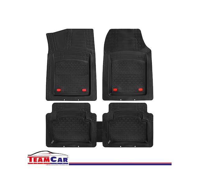 Teamcar Opel Corsa B 1993-2000 4d Havuzlu Universal Yumuşak Paspas Spark Siyah