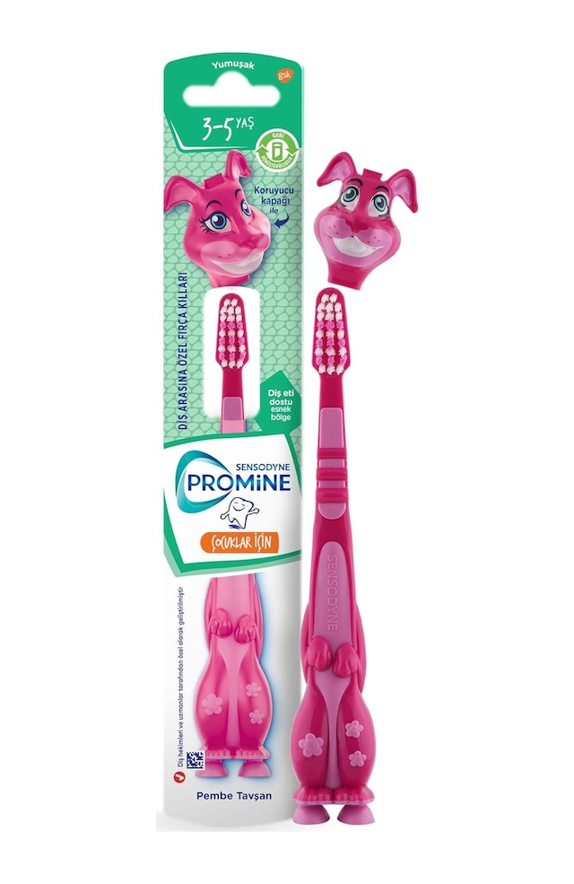 Ayrex Sensodyne 3-5 Yaş Çocuk Diş Fırçası Yumuşak - Tavşan