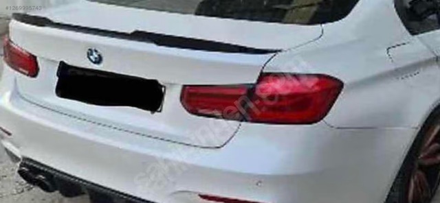 Bmw F30 2012-2018 M4 Bagaj Spoyleri Plastik Boyasız