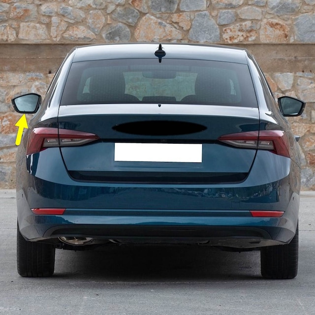 Skoda Octavia 4 2020-2024 Sol Dış Ayna Çerçevesi 5e3857531
