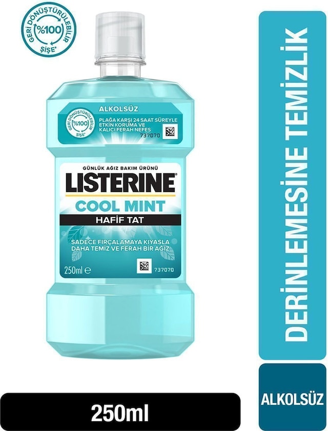 Listerine Cool Mint Ağız Bakım Suyu 250 ML