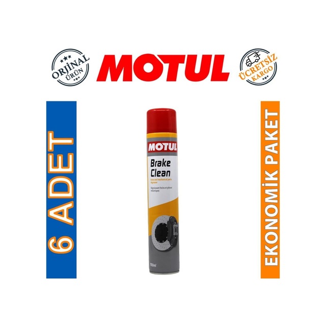 Motul Fren Balata Spreyi 750 Ml Brake Clean (6 Adet)